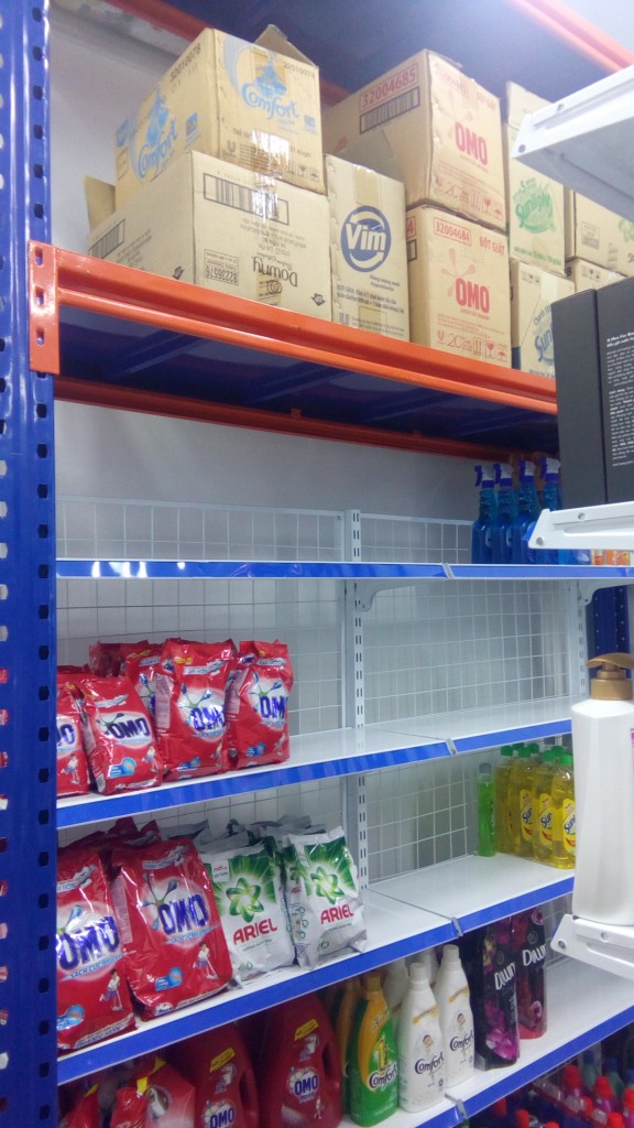 Giá kệ siêu thị tại Giao Thủy, Nam Định