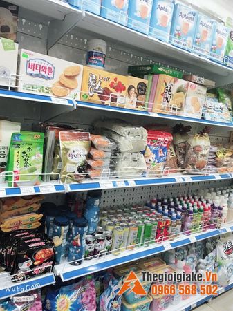 Kệ bày hàng Hàn Quốc tại Cát Hải, Hải Phòng