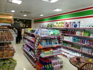 kệ siêu thị tạp hóa mỹ đức